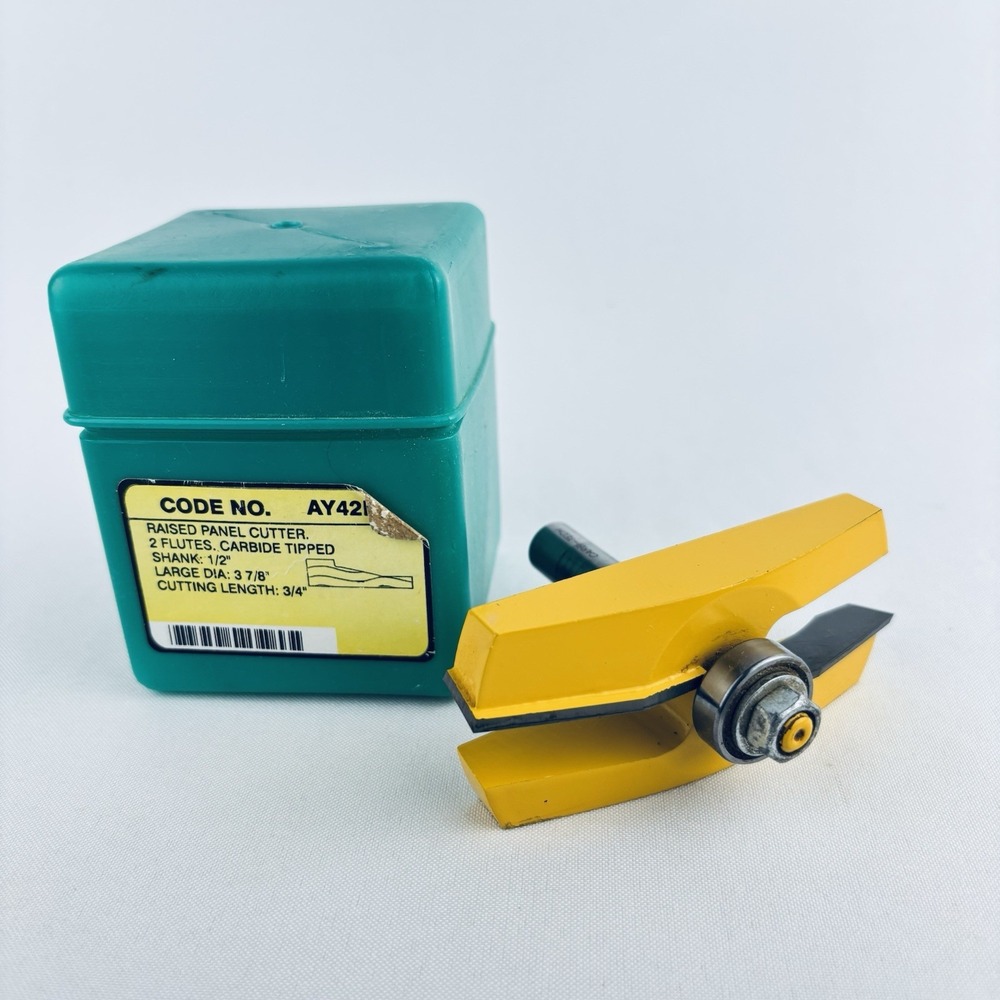 Carb-tech Code No.AY42K Raised Panel Cutter‎ 3-7/8" Large Dia 1/2" Shank